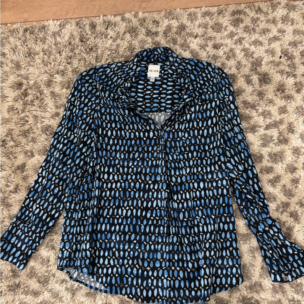 Nic & Zoe Patterned Women's Top